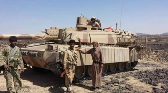 عناصر من قوات الجيش الوطني اليمني في مأرب (أرشيف)