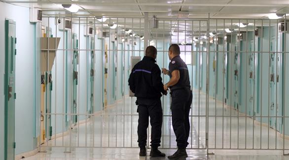 عناصر ن الأمن الفرنسي في أحد السجون (أرشيف)
