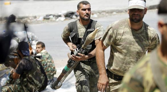 مقاتلون في صفوف المعارضة السورية (أرشيف)