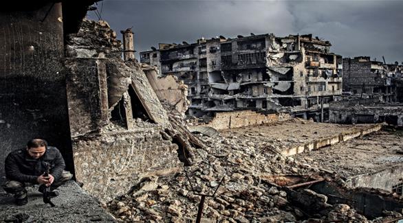 الدمار في حلب (أرشيف)