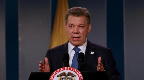 رئيس كولومبيا خوان مانويل سانتوس (أرشيف)