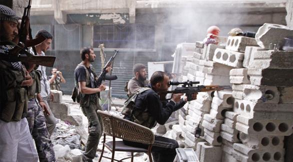 اشتباكات بين قوات النظام السوري وفصائل المعارضة في حلب وتركز القتال في منطقة الشيخ سعيد (أرشيف) 