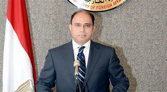 المتحدث الرسمي باسم وزارة الخارجية المصرية المستشار أحمد أبو زيد (أرشيف)