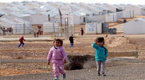 مخيم الركبان على الحدود الأردنية مع سوريا (أرشيف)