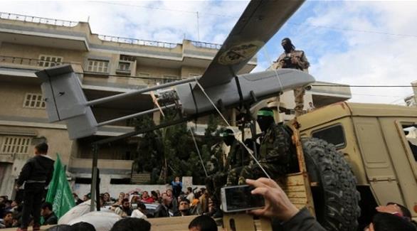 طائرة بدون طيار تابعة لحركة حماس (أرشيف)