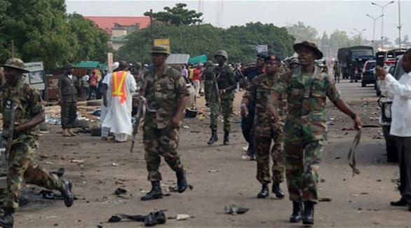 القوات النيجيرية في مواجهات سابقة مع الحركة الشيعية (أرشيف)