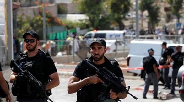 شرطة الاحتلال الإسرائيلي في مكان الهجوم بالقدس (أرشيف)