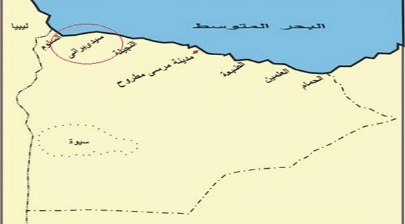 مدينة سيدي براني شمال مصر على مقربة من ليبيا (أرشيف)