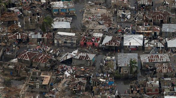 الدمار الذي خلفه ماثيو في هايتي (أرشيف)