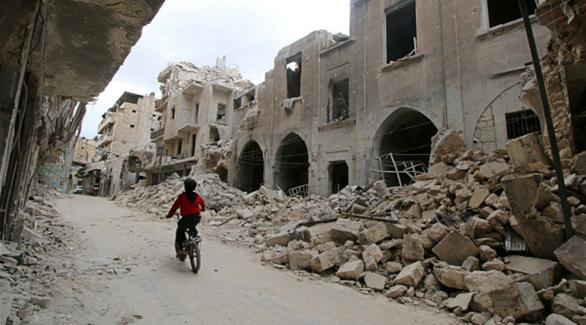 الدمار في حلب (أرشيف)
