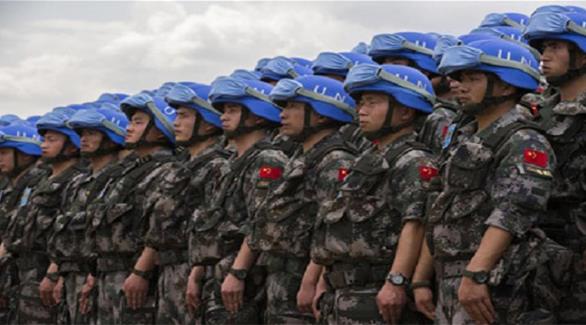 عناصر الجيش الصيني المشارك في قوات حفظ السلام (أرشيف)