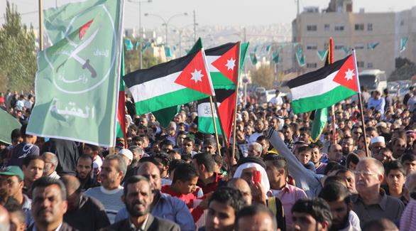 مظاهرات لأنصار الإخوان في الأردن (أرشيف)