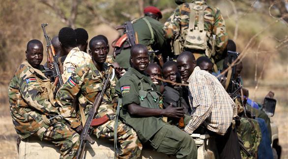 عناصر من الجيش في جنوب السودان (أرشيف)