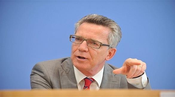 وزير الداخلية الاتحادي الألماني توماس دي ميزير (أرشيف)