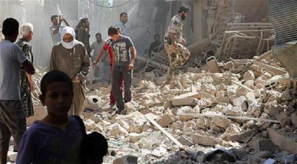 حلب تحت القصف (أرشيف)