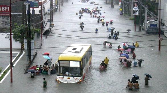 إعصار وفيضانات في الفلبين (أرشيف)