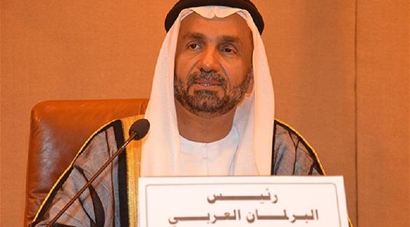 رئيس البرلمان العربي أحمد بن محمد الجروان (أرشيف)