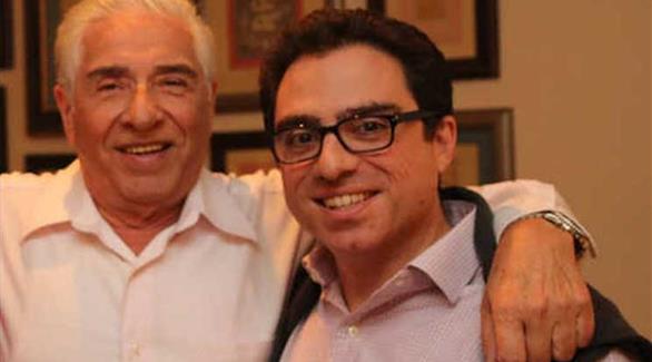 رجل الأعمال الإيراني-الأمريكي سياماك نمازي ووالده (أرشيف)