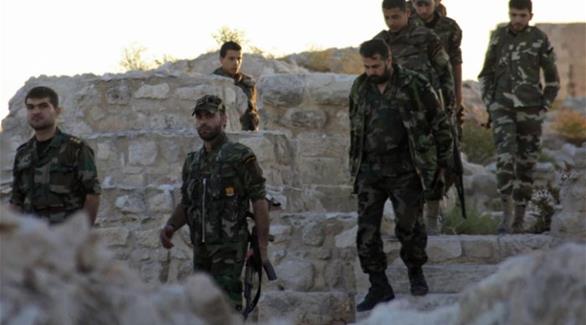 عناصر من جيش النظام السوري (أرشيف)
