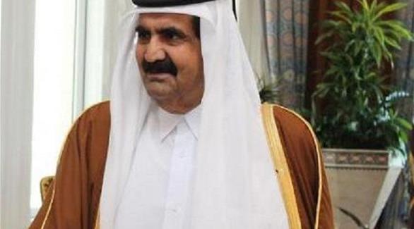 الأمير السابق حمد الوجه الحقيقي للسياسة القطرية التي تواصلت معه بعد انقلابه على والده(أرشيف)