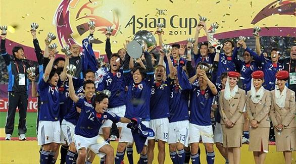 منتخب اليابان بطل كأس أمم آسيا 2011 (أرشيف)