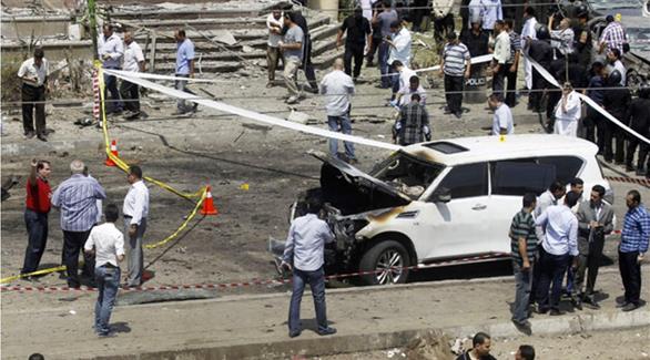 الانفجار الذي استهدف وزير الداخلية المصري (أرشيف)