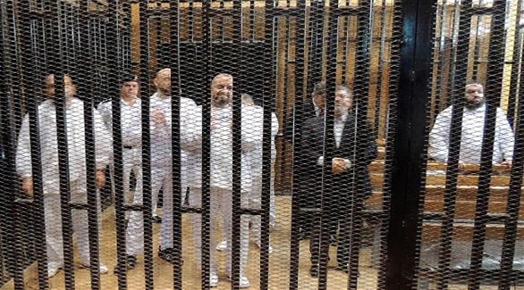 من محاكمة مرسي (أرشيف)