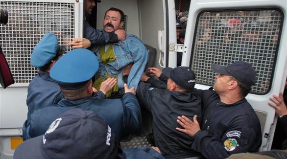 اعتقالات جرت أثناء التظاهرات (أرشيف)