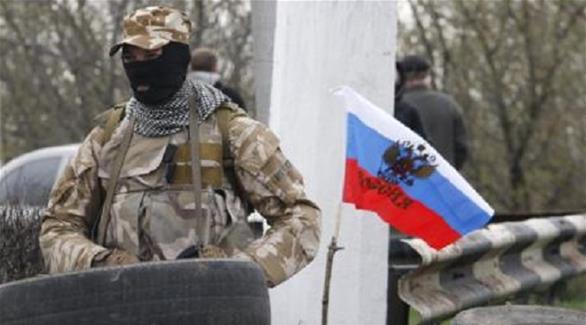 أحد عناصر قوات مكافحة الإرهاب الأوكرانية (أرشيف)