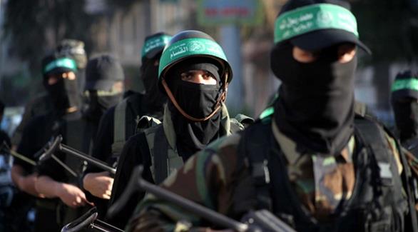 مقاتلون في كتائب القسام الجناح العسكري لحركة حماس (أرشيف)