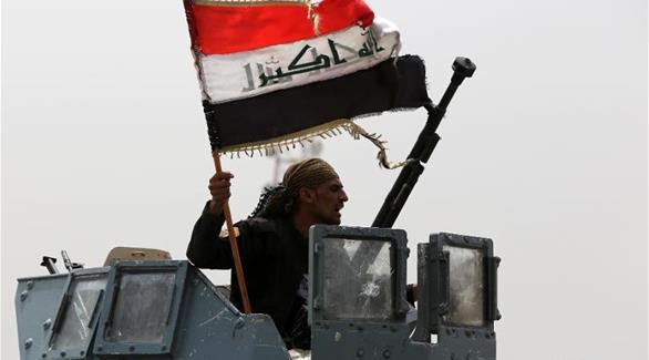 قوات عراقية أثناء معكرة الموصل
