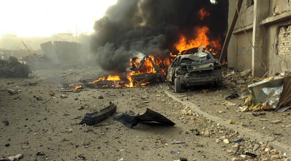 تفجير انحاري لسيارة مفخخة في العراق (أرشيف)