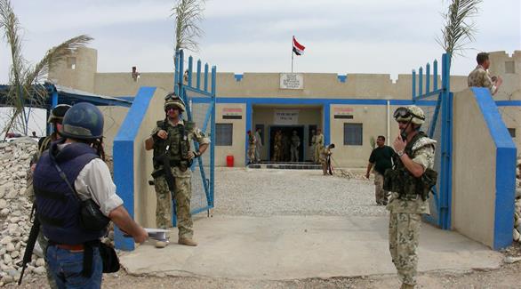 الجيش العراقي عند إحدى النقاط الحدودية (أرشيف)