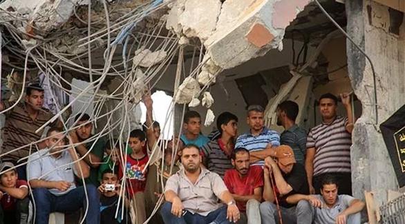 عائلات غزة المتضررين من الحرب