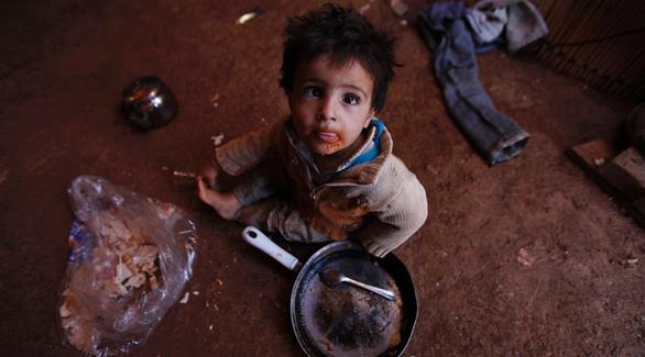 أحد الاطفال اللاجئين في منطقة البقاع - لبنان