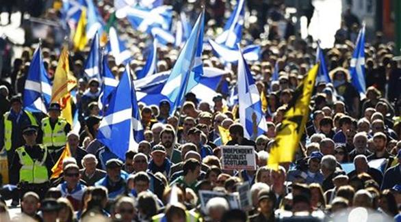 النسبة الأعلى من الاسكتلنديين يريدون الاستقلال (أرشيف)