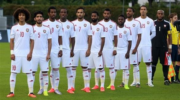 منتخب الإمارات يتصدر المنتخبات الخليجية (أرشيف)
