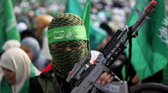 مقاتل في كتائب القسام الجناح العسكري لحركة حماس (أرشيف)