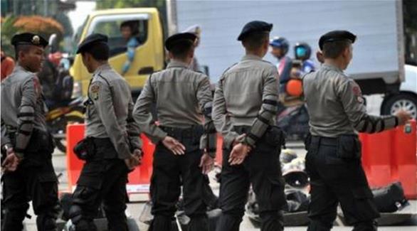 إندونيسيا تعتقل 4 أجانب للاشتباه بضلوعهم في نشاطات إرهابية(أ ف ب)