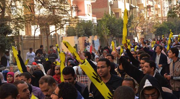 تظاهرات الإخوان (المصدر)