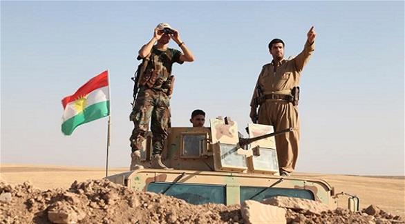 مقاتلون من قوات البشمركة الكردية (أرشيف)