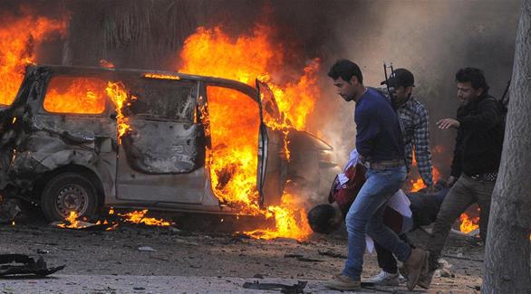 انفجار سيارة مفخّخة في بغداد (أرشيف)