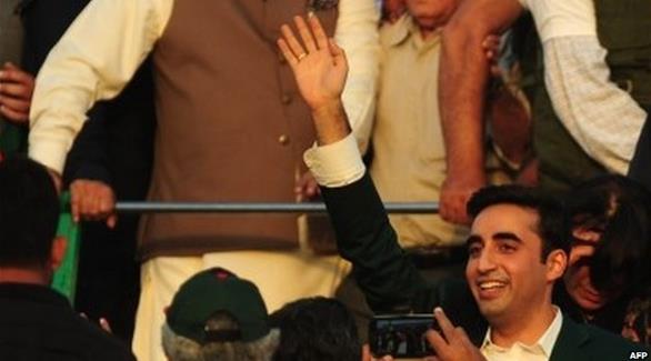 باكستان: الظهور الأول للابن الوحيد لبينظير بوتو على الساحة السياسية