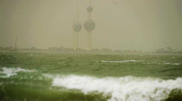 تردي الأحوال الجوية في  الكويت يوقف الملاحة البحرية(كونا)