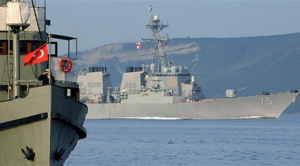 سفن عسكرية تركية (أرشيف)