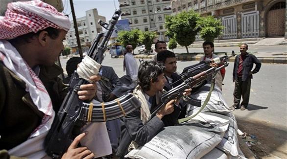 عناصر تابعة لجماعة الحوثيين في صنعاء (أرشيف)