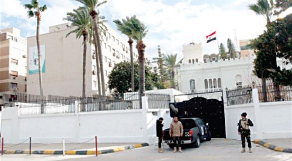 مبني السفارة المصرية في ليبيا (أرشيف)