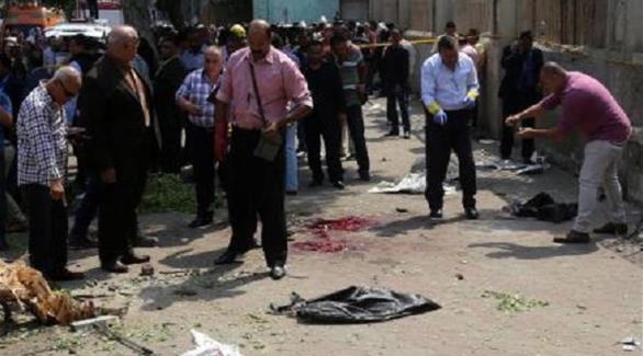 انفجار قنبلة ضعيفة وسط القاهرة (أ ف ب)