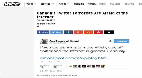 شركة أمن كندية تتعقب داعش عبر تويتر