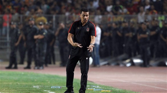 مدرب الأهلي المصري حسام البدري (رويترز)